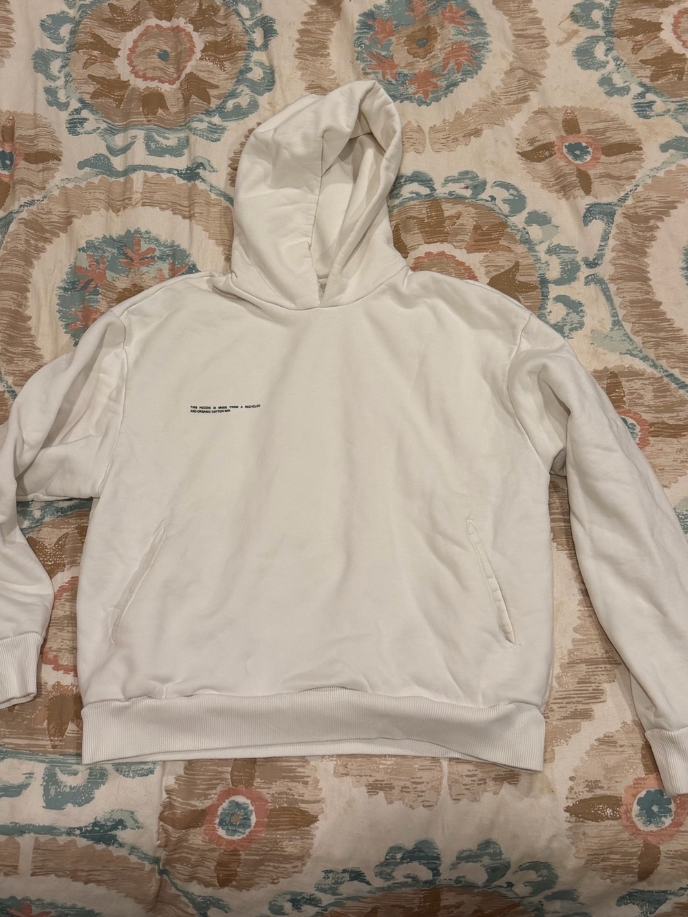 Pangaia white hoodie